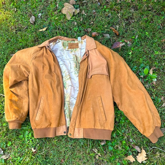 Marlboro Other - Marlboro Vintage Leather Coat size XL